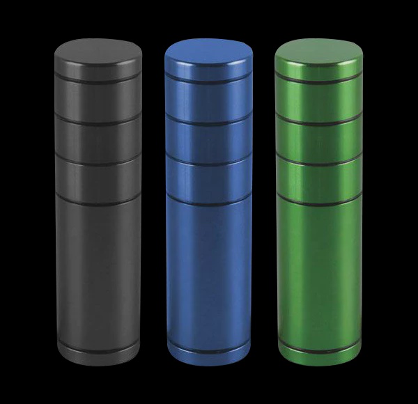 Pulsar Dugout Metal Cylinder w/ Grinder 5" / Assorted